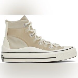 Converse Beige Chuck 70 Utility Hi Sneakers